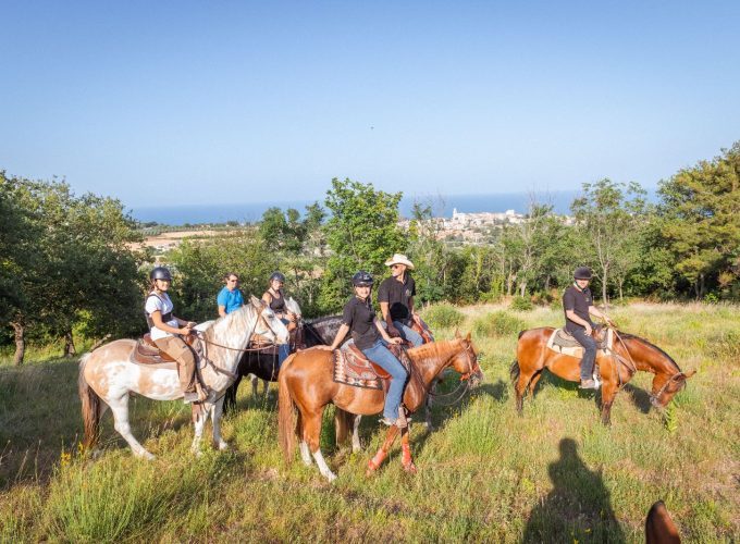 Passeggiata a cavallo Conero
