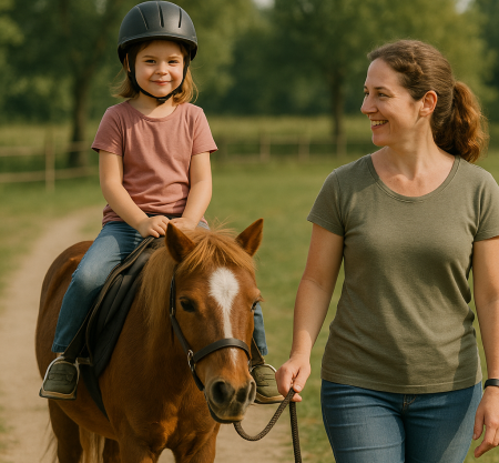 esperienza bambini a cavallo