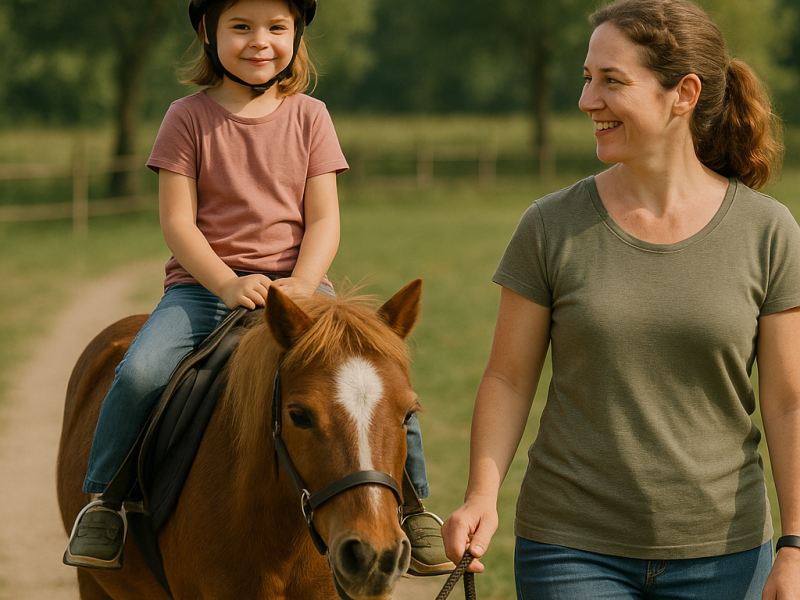esperienza bambini a cavallo