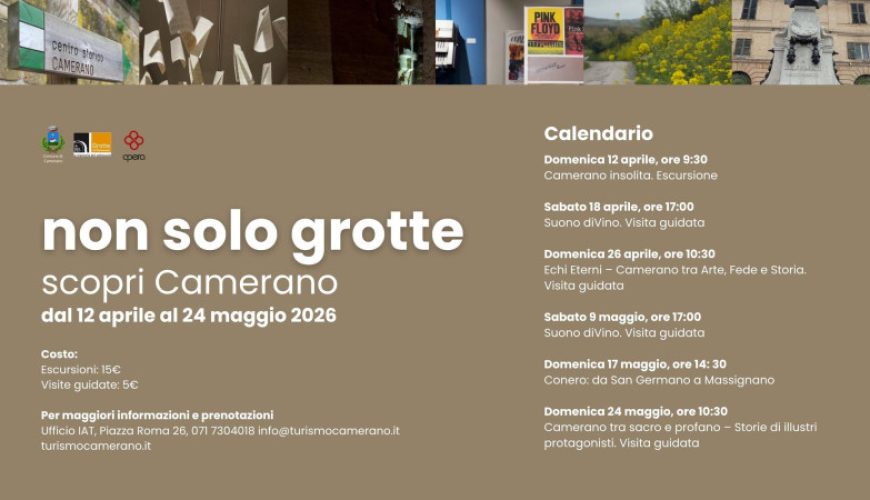 Non solo grotte – Scopri Camerano 🗺️ 2026
