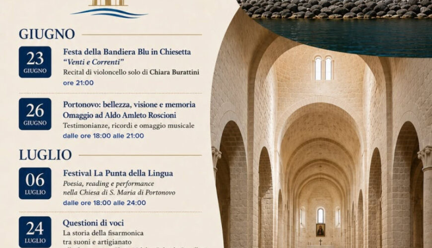 eventi portonovo chiesa santa maria 2026