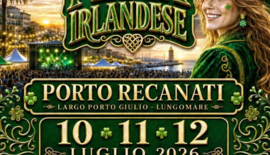 Festa irlandese 20026 Porto recanatI