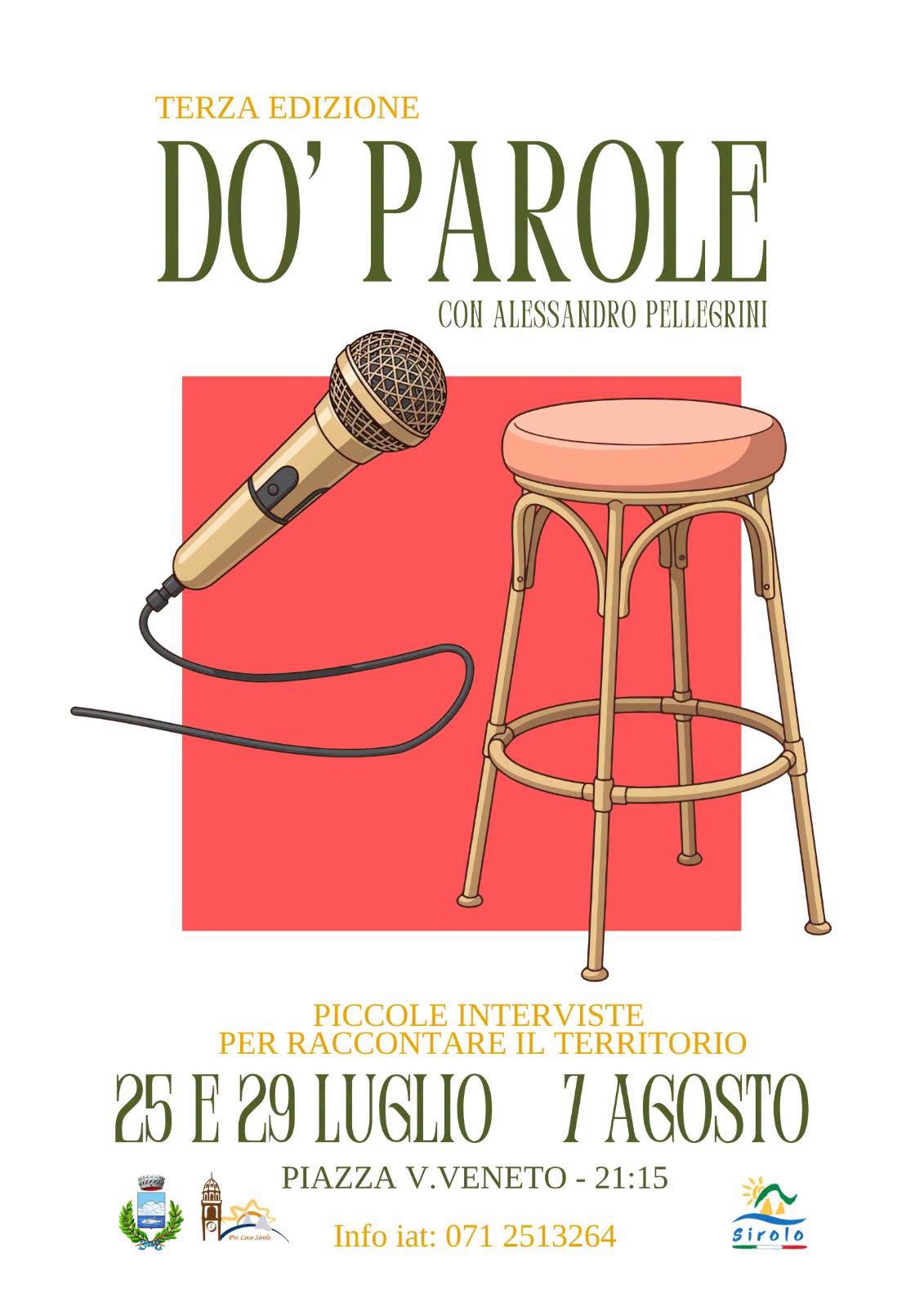 Dò Parole  – Piccole interviste per raccontare il territorio