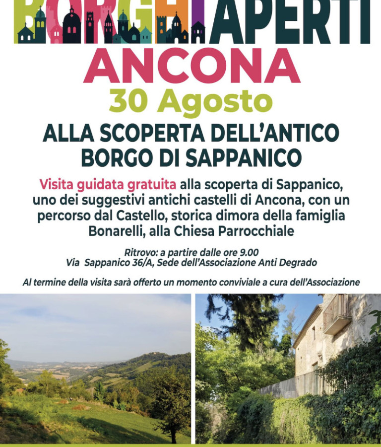 Borghi aperti – Alla scoperta dell’antico borgo di Sappanico