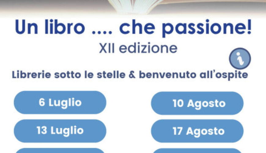 Un libro… che passione! – XII edizione 2026 a Numana