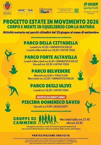 Estate in movimento 2026 – Ancona